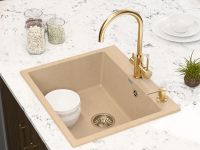 Товар: Смеситель для кухни Paulmark Essen Es213211-G Золото - фото 2 Смеситель для кухни Paulmark Essen Es213211-G Золото — фото 2, Смесители