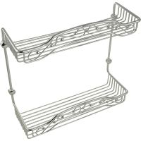 Полка корзина Migliore Complementi 22036 Хром — фото 2, Полки для ванной и душа