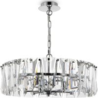 Подвесной светильник Maytoni Modern Puntes MOD043PL-06CH Прозрачный Хром — фото 1, Подвесные светильники