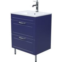 Товар: Тумба с раковиной Iddis Oxford 60 OXF60N0i95K Синяя - фото 2 Тумба с раковиной Iddis Oxford 60 OXF60N0i95K Синяя — фото 2, Тумбы с раковиной