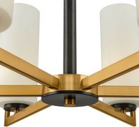 Люстра Maytoni Modern Fortano Белая Латунь арт-MOD089PL-06BS — фото 3, Люстры