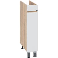 Тумба под раковину СанТа Марс 80 700355 Белая Янтарное дерево — фото 2, Тумбы под раковину