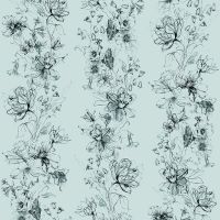 Панно Marburg Crush Motion 63456 Винил на флизелине (2,1*2,7) Серый, Цветы — фото 1, Обои для стен