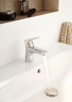 Товар: Смеситель для раковины Kludi Pure Solid 340280575 Хром - фото 3 Смеситель для раковины Kludi Pure Solid 340280575 Хром — фото 3, Смесители