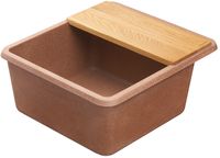 Кухонная мойка Aquaton Беллис 57 1A724932BS270 Терракот — фото 5, Кухонные мойки