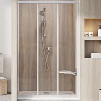 Душевая дверь Ravak Supernova ASDP3-90 00V70UR2Z1 профиль Сатин стекло Transparent — фото 1, Раздвижные душевые двери