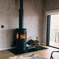 Обои Solo Sakura SL8666-24 Винил на флизелине (1,06*10) Бежевый/Серый/Серебряный, Цветы — фото 4, Обои для стен