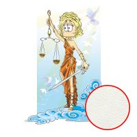 Фреска детская Ortograf Детские 20934 Фактура флок FLK Флизелин (1,9*2,7) Голубой/Бежевый, Люди — фото 1, Фрески