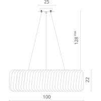 Товар: Люстра Divinare Megan 7568/18 SP-12 Прозрачная Бронза - фото 4 Люстра Divinare Megan 7568/18 SP-12 Прозрачная Бронза — фото 4, Люстры