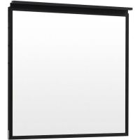 Зеркало Allen Brau Priority 80 1.31015.BB с подсветкой Черный браш — фото 1, Зеркала в ванную комнату