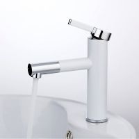 Смеситель для раковины Frap H52 Белый Хром арт-F1052-14 — фото 11, Смесители для раковины