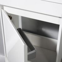 Тумба под раковину BelBagno Pietra Mini 46 PIETRA MINI-460-1A-SO-BL-L подвесная Bianco Lucido — фото 5, Тумбы под раковину