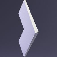 Гипсовая 3д панель Artpole Elementary Nord E-0041 151x348 мм — фото 1, Гипсовые 3Д панели