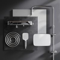 Душевая система AM.PM Func F078F300 с термостатом Хром — фото 18, Душевое оборудование. Душевая программа