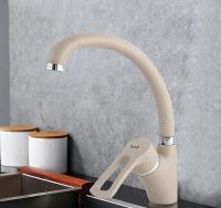 Смеситель для кухни Frap F4166-9 Песочный — фото 7, Смесители для кухни