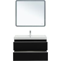 Товар: Тумба под раковину Aquanet Вега 90 329598 подвесная Черная - фото 18 Тумба под раковину Aquanet Вега 90 329598 подвесная Черная — фото 18, Тумбы под раковину