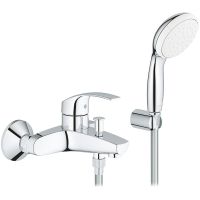 Смеситель для ванны Grohe Eurosmart 3330220A Хром — фото 1, Смеситель для ванны