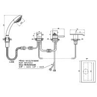 Товар: Смеситель на борт ванны Rav Slezak Dunaj Termostat DT274.5PZ с термостатом Золото - фото 2 Смеситель на борт ванны Rav Slezak Dunaj Termostat DT274.5PZ с термостатом Золото — фото 2, Смесители