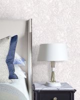 Обои Prima Italiana Carnevale 80721 Винил на флизелине (1,06*10) Бежевый/Серый, Орнамент — фото 2, Обои для стен