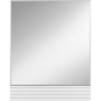 Зеркало Brevita Dakota 80 DAK-01080 Белое матовое — фото 2, Мебель для ванной