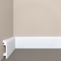 Плинтус Bello Deco XPS П 16 00-00104178 2000x80x19 мм — фото 1, Плинтуса напольные