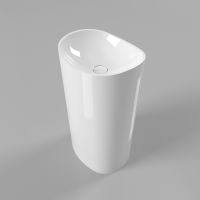 Раковина Whitecross Stella 50 0707.050040.100 Белая глянцевая — фото 2, Раковины