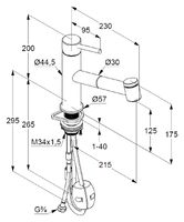 Смеситель для кухни Kludi Steel 44851F860 Нержавеющая сталь — фото 2, Смесители
