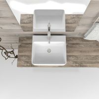 Раковина Esbano Circon 46 ESRNCIRC46W Белая — фото 4, Раковины