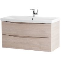 Товар: Тумба под раковину BelBagno Marino-Cer 100 MARINO-CER-1000-2C-SO-RG-P подвесная Rovere Grigio - фото 3 Тумба под раковину BelBagno Marino-Cer 100 MARINO-CER-1000-2C-SO-RG-P подвесная Rovere Grigio — фото 3, Тумбы под раковину