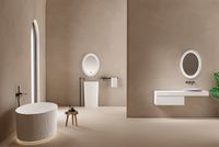 Раковина-чаша Abber Stein 50 AS2603Violett Фиолетовая — фото 4, Раковины накладные