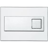 Клавиша смыва Pestan Fluenta Diamond 40006365 Белая — фото 1, Комплектующие для душевого оборудования