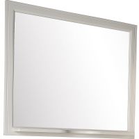 Зеркало ASB-Woodline Кастелло 100 12045 с подсветкой Бежевое — фото 2, Мебель для ванной