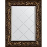 Зеркало Evoform Exclusive-G 76х59 BY 4029 с гравировкой в багетной раме - Византия бронза 99 мм — фото 1, Мебель для ванной