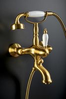 Смеситель для ванны Boheme Medici Ripresa 303 Бронза — фото 2, Смесители