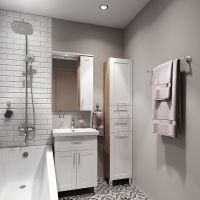 Тумба под раковину Iddis New Sena 60 Белая Дерево арт-NSE60W2i95 — фото 5, Тумбы под раковину