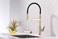 Товар: Смеситель для кухни Paulmark Tornado To213402-G Золото - фото 4 Смеситель для кухни Paulmark Tornado To213402-G Золото — фото 4, Смесители