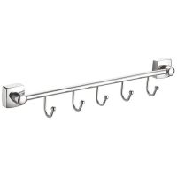 Крючки для полотенец Fixsen Kvadro FX-61305B-5 Хром — фото 1, Крючки для полотенец