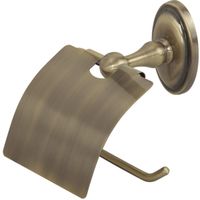 Держатель туалетной бумаги Veragio Bonjour VR.BNR-7881.BR с крышкой Бронза — фото 1, Держатели туалетной бумаги