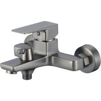 Смеситель для ванны Olive's Navarra 25201NRGM Оружейная сталь — фото 1, Смеситель для ванны