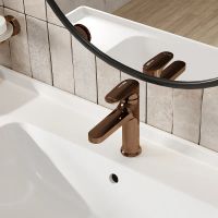 Смеситель для раковины WasserKRAFT Asphe 7703 Розовое золото — фото 3, Смесители