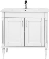 Тумба под раковину Aquanet Селена 90 201649 Белая — фото 2, Мебель для ванной