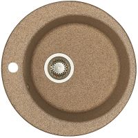 Кухонная мойка Aquaton Иверия 48 1A711032IV270 Терракотовая — фото 1, Кухонные мойки