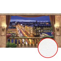 Фреска Ortograf Городской пейзаж 32421 Фактура бархат FX Флизелин (4,8*2,7) Разноцветный, Город — фото 1, Фрески