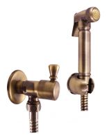 Гигиенический душ с запорным вентилем Rav Slezak Morava Retro MK548SM Бронза — фото 1, Гигиенические души