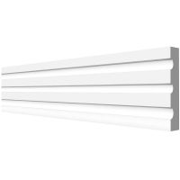 Пилястра Decor-Dizayn DD201 2000x100x11 мм — фото 1, Молдинги