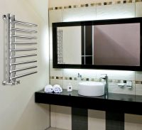 Водяной полотенцесушитель Ника Bamboo ЛБ 4 60x60 Хром — фото 5, Водяные полотенцесушители