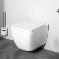 Комплект унитаза с инсталляцией AM.PM Gem FlashClean IS100238.901701 с сиденьем Микролифт и Черной матовой клавишей смыва — фото 13, Комплекты унитаз + инсталляция