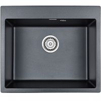 Кухонная мойка Paulmark Kante 60 PM106052-AN Антрацит — фото 1, Кухонные мойки