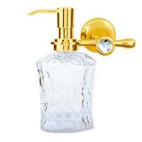 Дозатор для жидкого мыла Boheme Chiaro 10515 Золото — фото 1, Дозаторы