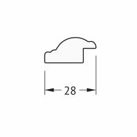 Зеркало Evoform Definite 88х68 BY 0674 в багетной раме - Витое серебро 28 мм — фото 5, Мебель для ванной